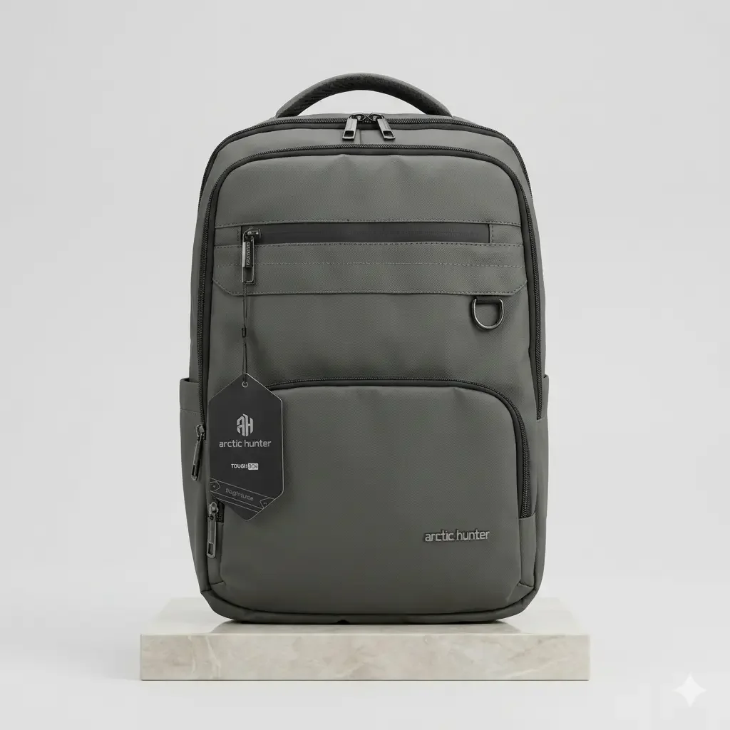 Arctic Hunter Premium Business & Travel Backpack (Grey)