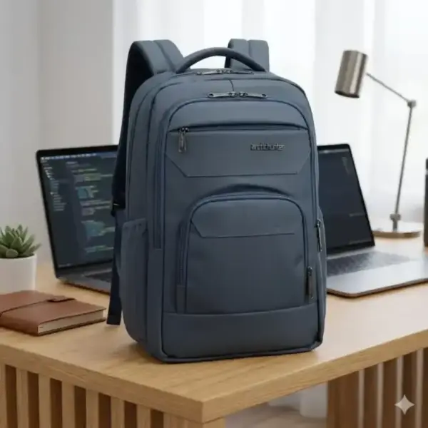 Arctic Hunter Premium Water-Resistant Laptop Backpack - Matte Grey