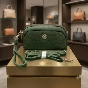 Hand Purse Bag With Double Belt -Premium China Body Cross Bag