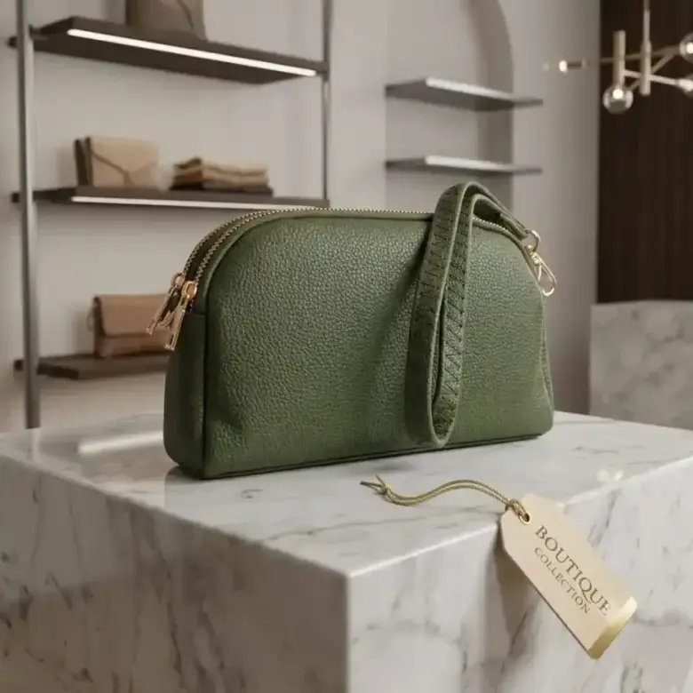 Hand Purse Bag With Double Belt -Premium China Body Cross Bag