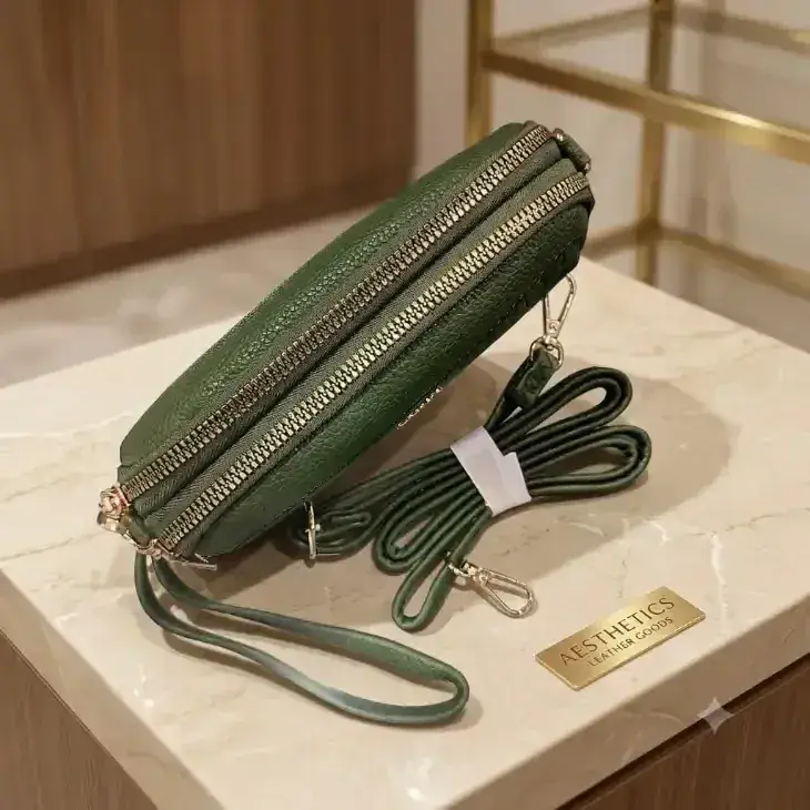 Hand Purse Bag With Double Belt -Premium China Body Cross Bag