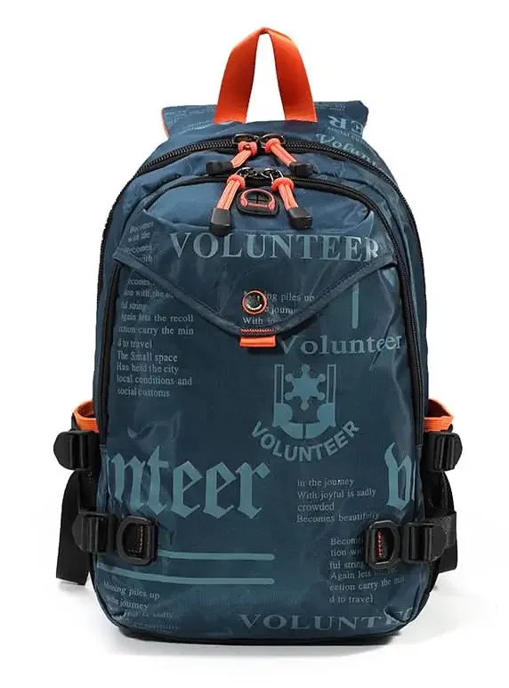 School Bag &Diplomatic Stylish Typography Casual & Travel Backpack For Man