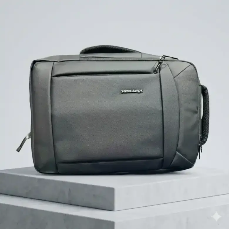 Shaolong Premium 2-in-1 Business Briefcase & Laptop Backpack