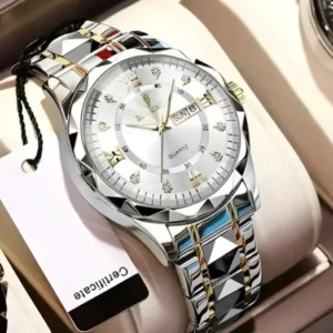 BINBOND 2521 Luxury Diamond Watch for Men
