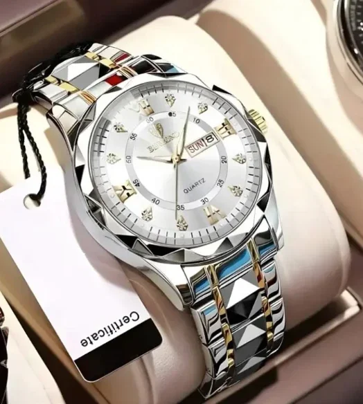 BINBOND 2521 Luxury Diamond Watch for Men