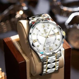 BINBOND 2521 Luxury Diamond Watch for Men