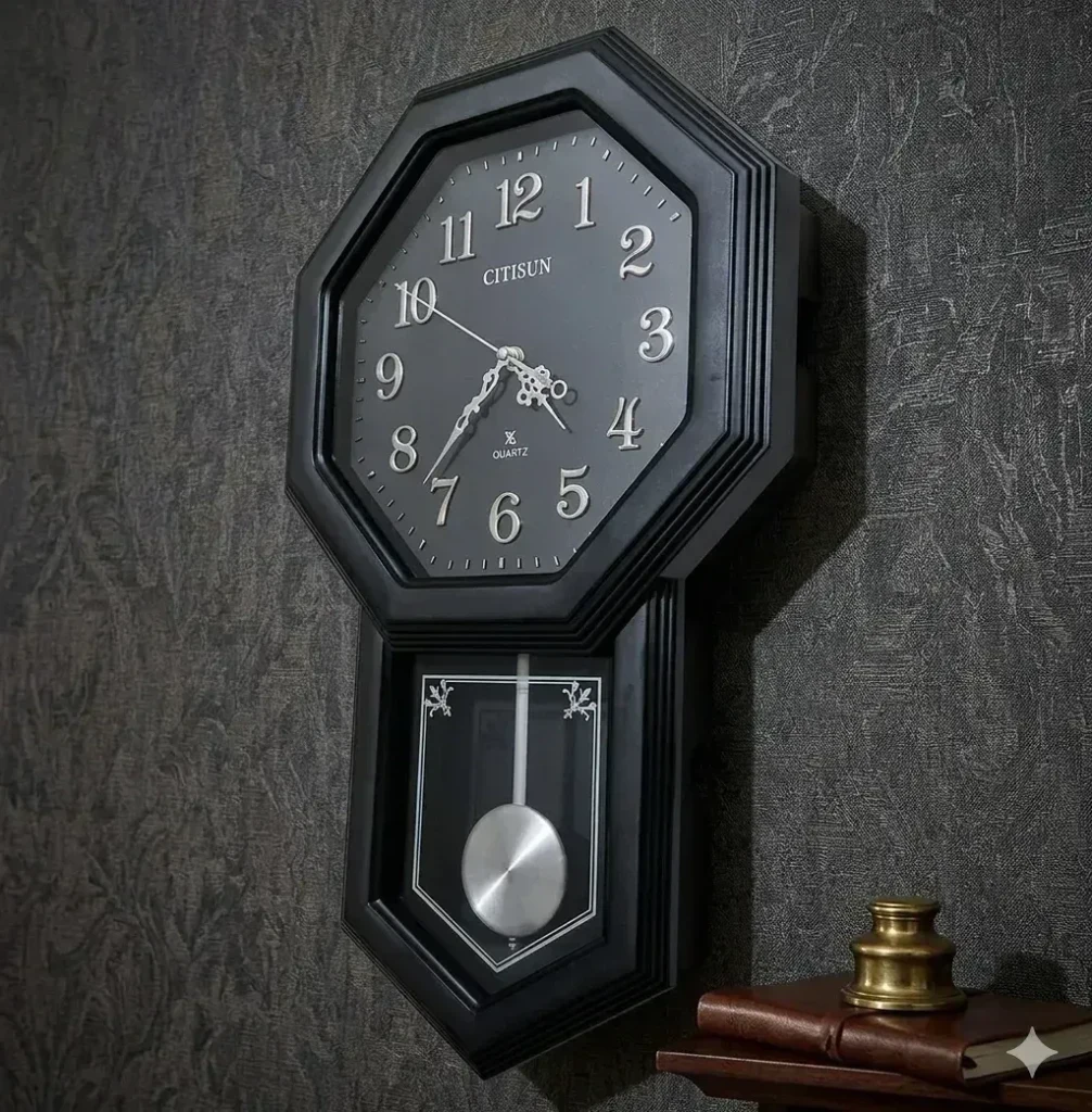 Citysun Pendulum wall clock Model No: 55p