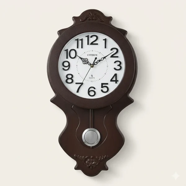 Citisun Pendulam Wall Clock Model No:67