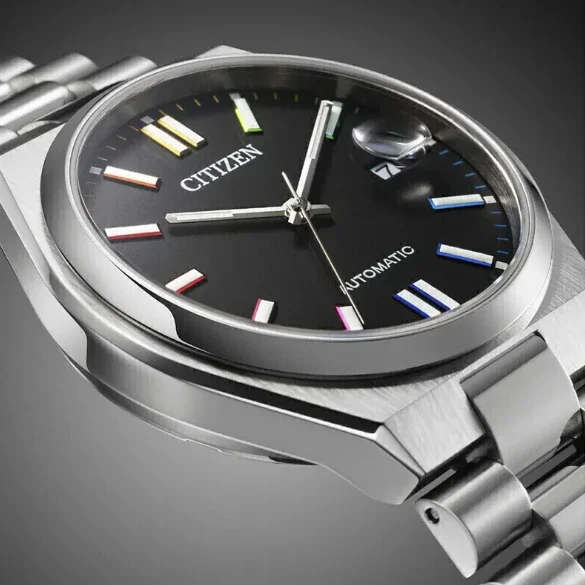 Citizen Tsuyosa Automatic Luxury Watch – Classic Sunray Black Dial Edition for Men
