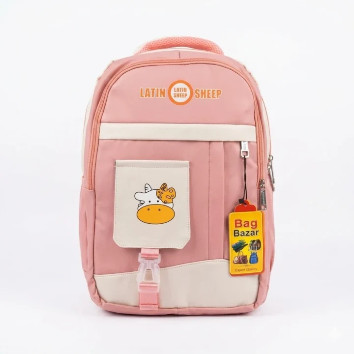Cute Giraffe Cartoon Kids School
