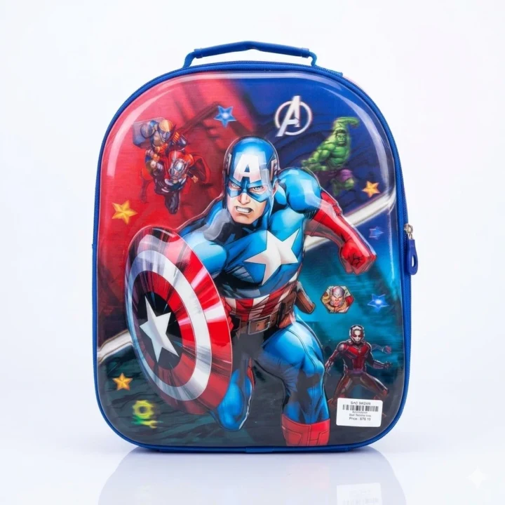 3D Cartoon Baby School Bag