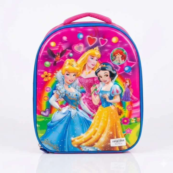 3D Cartoon Baby School Bag