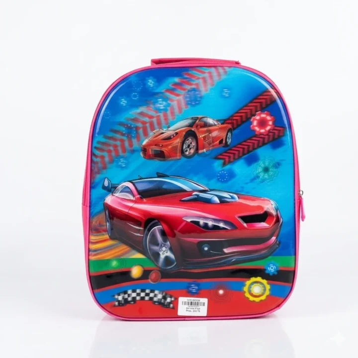 3D Cartoon Baby School Bag