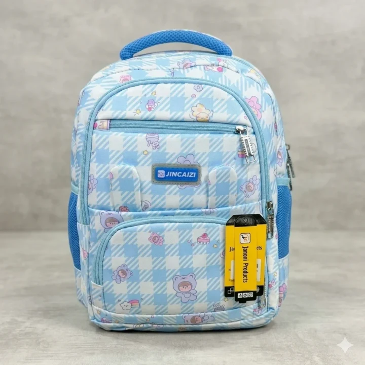 Jincaizi Kids Cartoon School Backpack