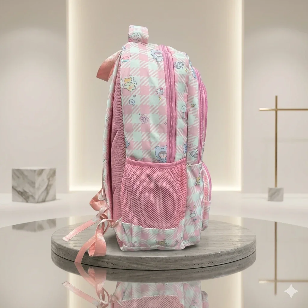 Latin Sheep Pink Pastel Backpack_Little Princess Pinky Backpack