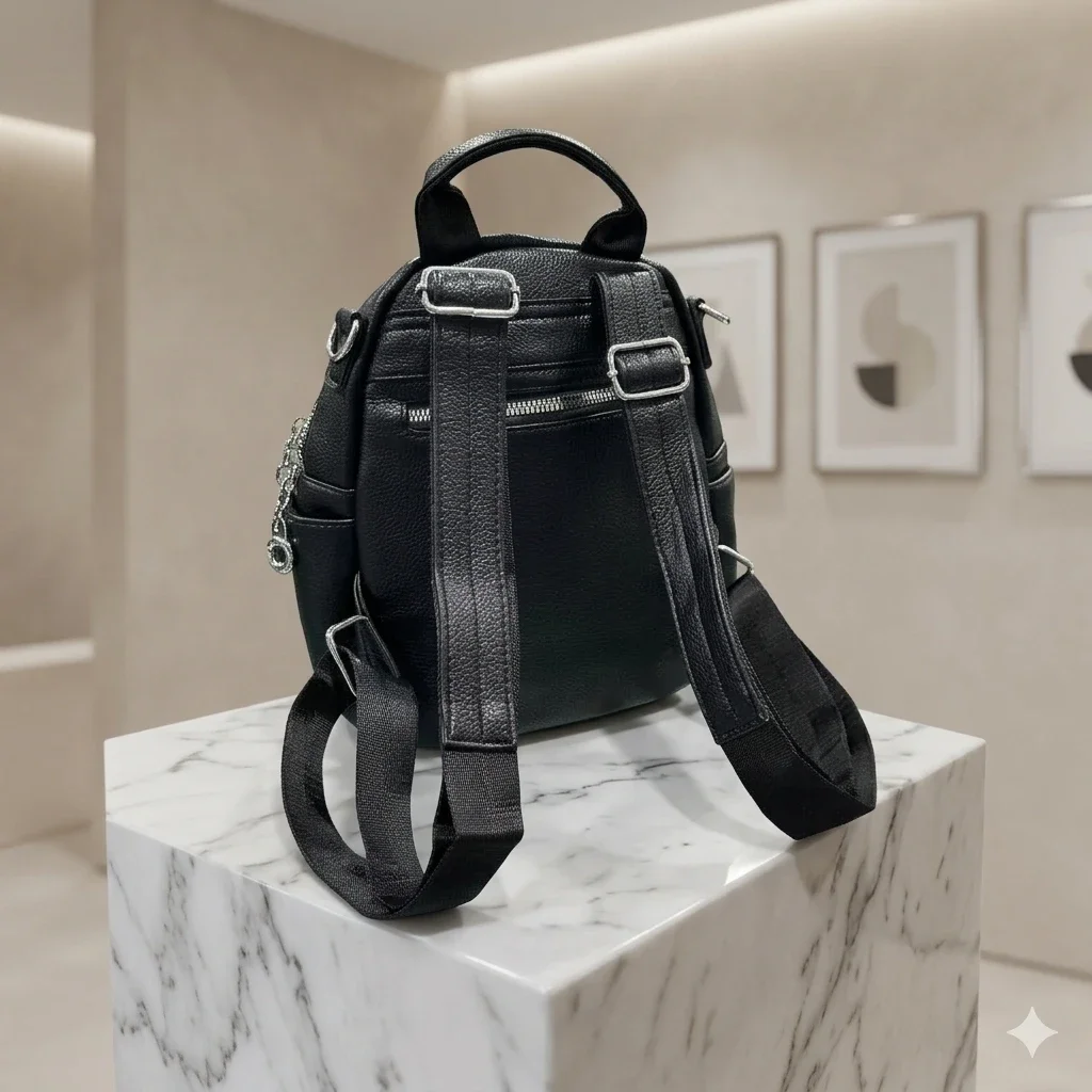 Mini size Leather Mini Backpack for girl