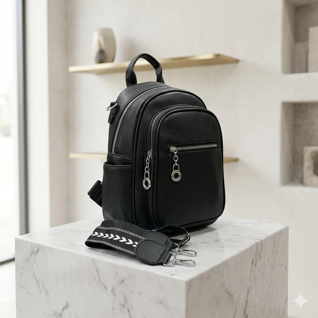Mini size Leather Mini Backpack for girl