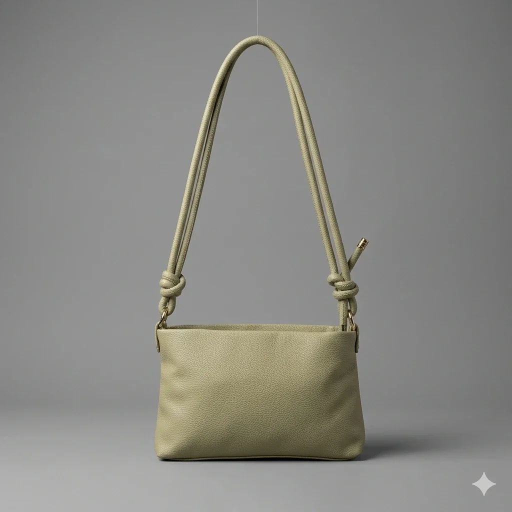 Minimalist Textured Envelope Shoulder Side Bag