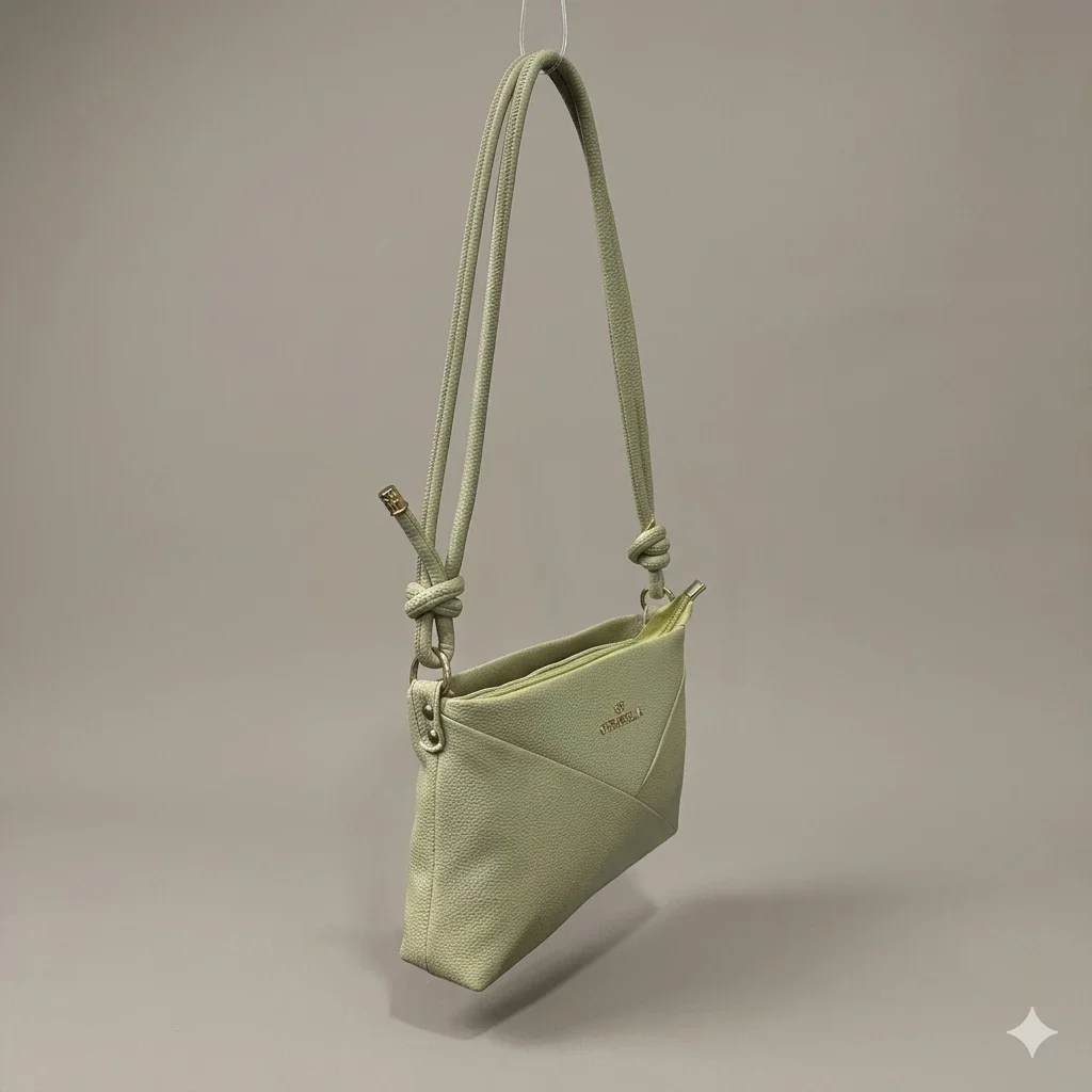 Minimalist Textured Envelope Shoulder Side Bag
