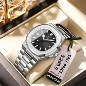 Poedagar Nautilus Edition Black Dial Watch