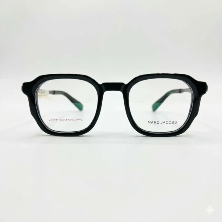 Premium Acetate Geometric Square Eyeglass Frame