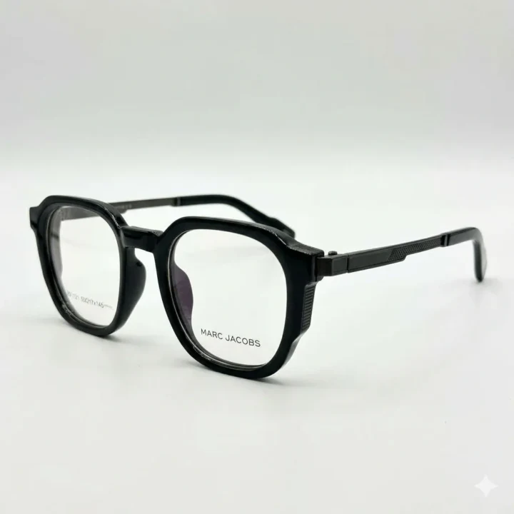 Premium Acetate Geometric Square Eyeglass Frame