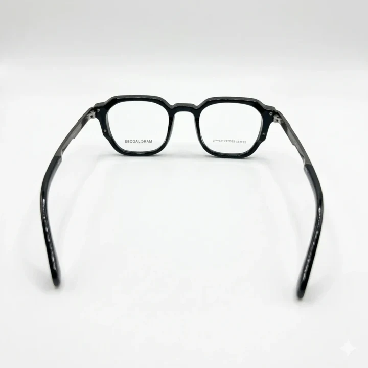 Premium Acetate Geometric Square Eyeglass Frame