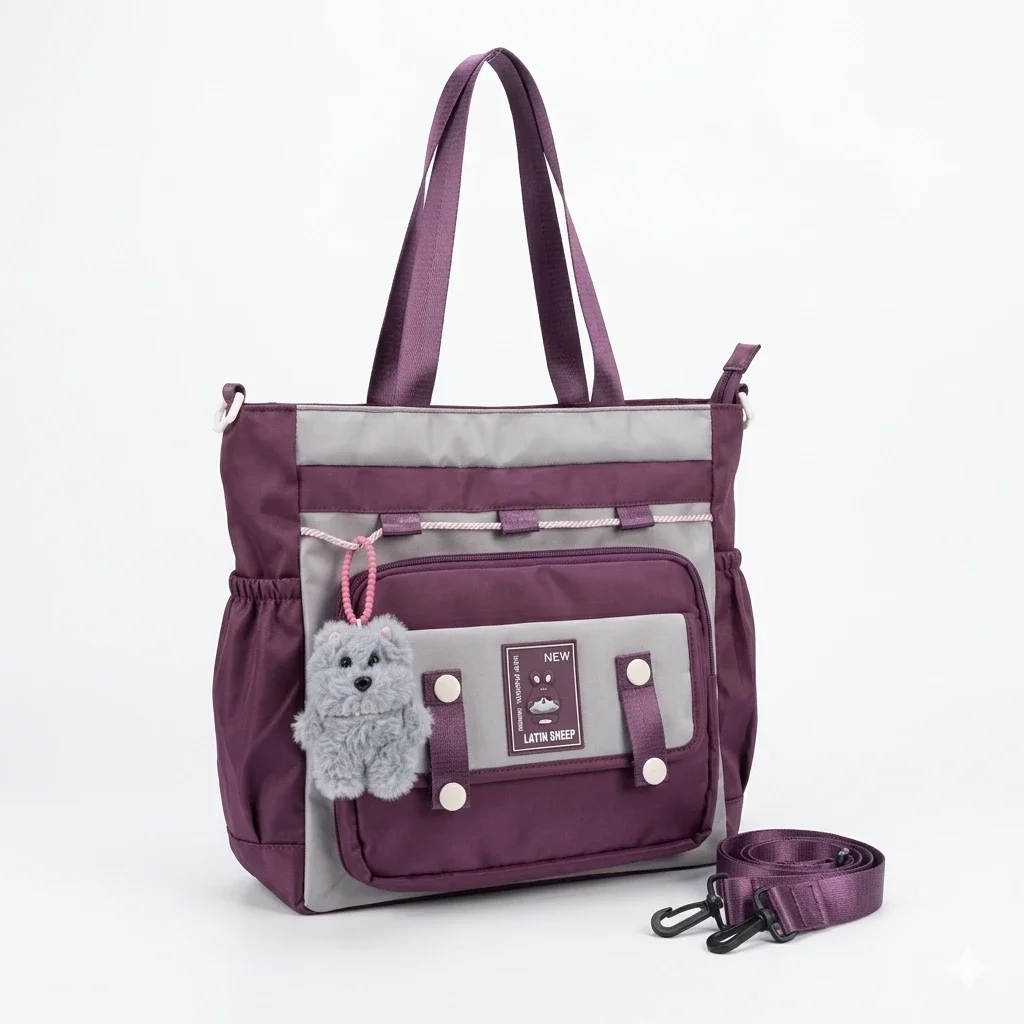 Premium Casual Multi-functional Tote & Crossbody Bag for Girls