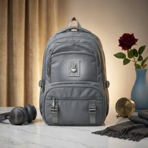 Premium Waterproof Grey Backpack