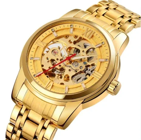 SKMEI 9222 Luxury Skeleton Automatic Mechanical Men's Watch