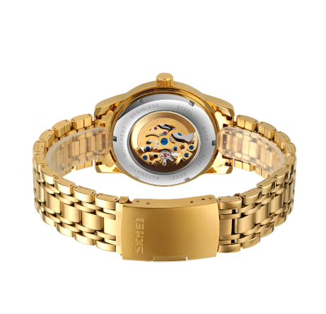 SKMEI 9222 Luxury Skeleton Automatic Mechanical Men's Watch