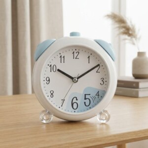 Nordic Style Pastel Blue Alarm Clock
