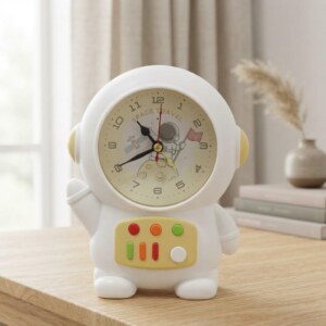 Travel Astronaut Table Alarm Clock for Kids