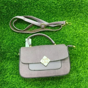 Premium Quality Grey Semi-Formal Sling & Handbag for Women