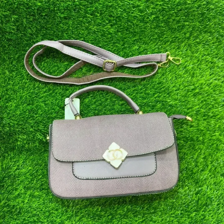 Premium Quality Grey Semi-Formal Sling & Handbag for Women